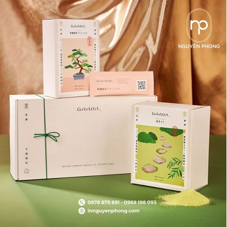 Trọn bộ bao bì hộp đựng collagen